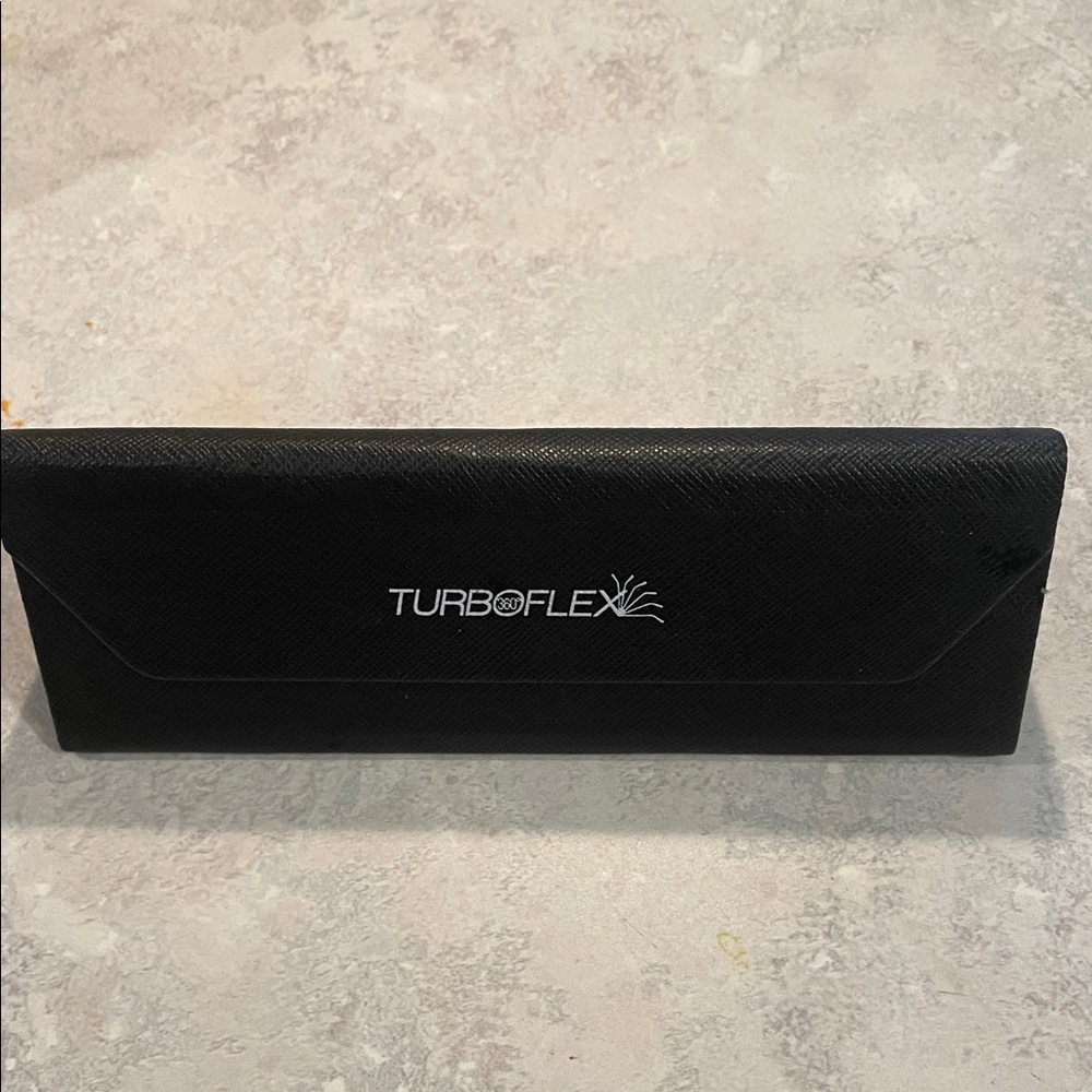 TurboFlex Black Eyeglass Case